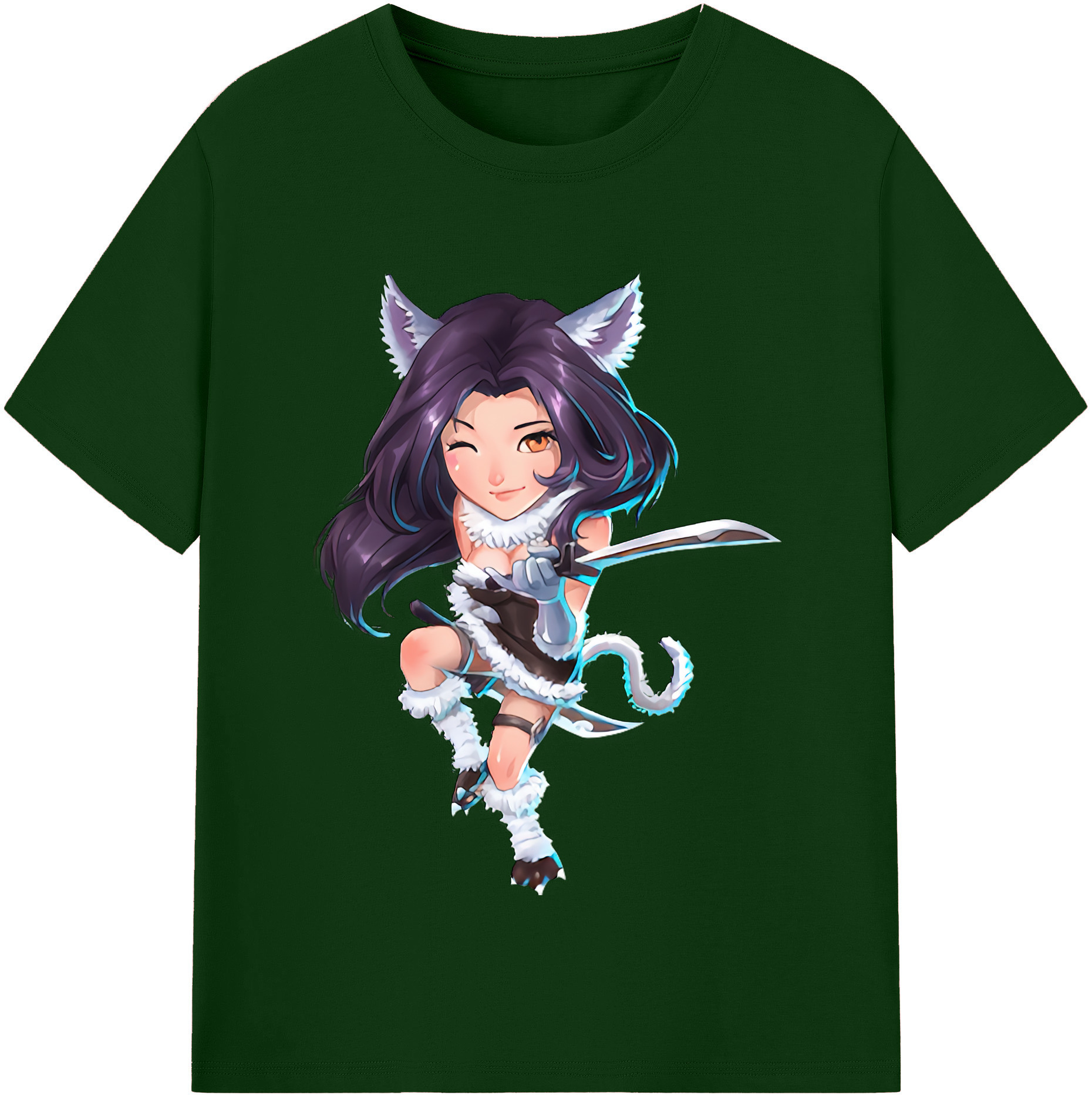 リーグ・オブ・レジェンド League of Legends LOL 綿100％半袖Tシャツ（フロントプリント）